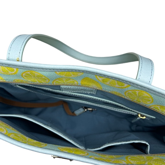 Dooney & Bourke‎ Lemon Charleston Tote - Picture 9 of 16